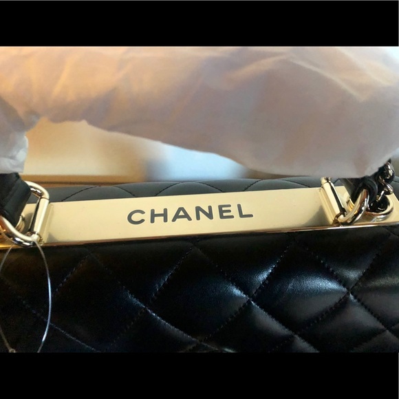 Brand new Chanel trendy cc black handbag gold HW - Picture 3 of 4